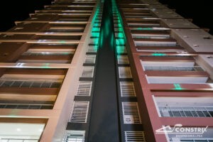 Festa de entrega do Edifício Paço Real